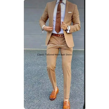 Load image into Gallery viewer, Slim Formal Two Piece Suit
