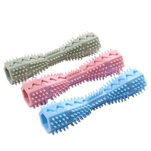 Load image into Gallery viewer, Dog Teething Toy Chew Stick Bite Resistant Fun Leak Proof Food Toy Pet Teether Cleaner Stick

