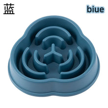 Load image into Gallery viewer, Pet Cat Dog Slow Food Bowl Fat Help Healthy Round Anti-choking Thickened And Non-slip Multiple Colors Shapes
