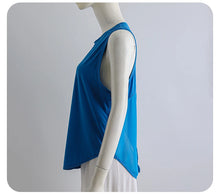 Load image into Gallery viewer, Sport Bra Short Sleeve Vest Aerobic Sleeveless Gym Tops Push-up Bras Yoga Clothing Pilates Workout Cropped Sportswear T-shirt
