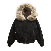Load image into Gallery viewer, Faux Fur Hooded Parka
