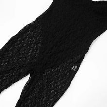 Load image into Gallery viewer, Lace Mesh Backless Summer Jumpsuit
