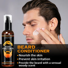 Load image into Gallery viewer, Men Beard Grooming Gift Kit Deep Cleansing Wash and Conditioner Moisturizing Nourishing Beard Oil Styling Butter for Beards Care
