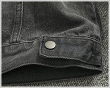 Load image into Gallery viewer, Washed Cargo Denim Jacket
