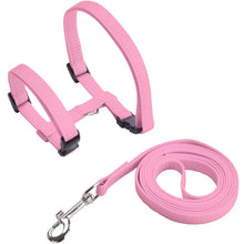 Load image into Gallery viewer, Adjustable Pet Cat Collar For Cats Cozy Nylon Rabbit Kitten Kedi Harness Leash Set Dog Cat Accessories Products For Pets
