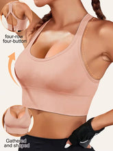 Load image into Gallery viewer, Women'S Sports Bra Without Underwire,with Cross Straps And Padding,for Yoga,Running,Fitness Activities

