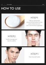 Load image into Gallery viewer, LAIKOU Men Face Cleanser 50g Deep Cleansing Oil Control Anti Acne Refreshing Moisturizing Facial Wash For Men Skin Care
