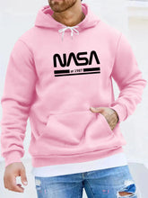 Load image into Gallery viewer, NASA Text Loose Casual Hoodie

