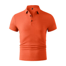 Load image into Gallery viewer, 2026 New Men's Casual and Fashionable Simple Collared Short Sleeved Polo Shirt Summer Comfortable Breathable and Versatile Top
