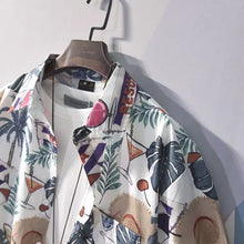 Load image into Gallery viewer, Printed Shirts and Blouses for Men Colourful Hip Hop Clothing Geometric Funny Man Tops Hawaiian Graphic with Pocket Floral Xxl S
