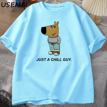 Load image into Gallery viewer, Chill Meme Graphic Cotton Tee
