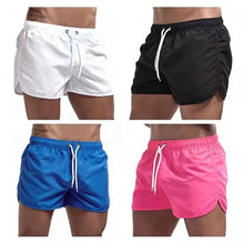 Load image into Gallery viewer, Summer Casual Shorts Men Breathable Beach Shorts Ice Silk Comfortable Fitness Basketball Sports Short Pants Male Running Shorts
