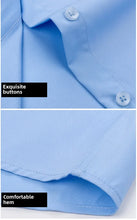 Load image into Gallery viewer, Stretch Solid Business Shirt Men
