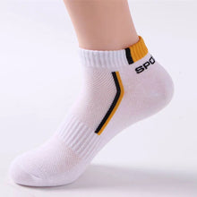 Load image into Gallery viewer, Striped Breathable Ankle Socks for Men (2 Pairs)
