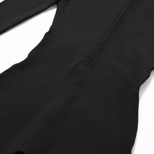 Load image into Gallery viewer, Warm Plush Sports Jumpsuits Women's Tracksuit One-Piece Fitness Suit Winter Gym Sets Long Sleeves Black Exercise Bodysuit Woman
