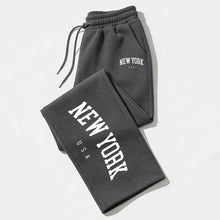 Load image into Gallery viewer, NEW YORK Printed Jogger Pants for Men &amp; Women High Quality Breathable Sweatpants for Running Casual Wear
