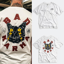 Load image into Gallery viewer, Gym T-shirt Man T-shirts Oversize Tops and Tees Cotton Tee Gothic Clothing Tshirts Men Essentials Clothes Mens Short Sleeve New
