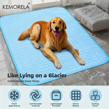 Load image into Gallery viewer, 2025 Upgraded Ice-Cool Summer Pet Cooling Mat and Bed Sweat-Absorbent Fabric Available in 4 Sizes for Small Medium and Large Pet
