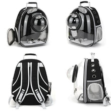 Load image into Gallery viewer, Pet Cat Carrying Bag Space Pet Backpacks Breathable Portable Transparent Backpack Puppy Dog Transport Carrier Space Capsule Bags
