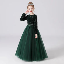 Load image into Gallery viewer, Classic Girls Chiffon Ball Gown
