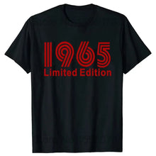 Load image into Gallery viewer, Vintage 1965 Birthday Graphic Tee
