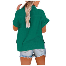 Load image into Gallery viewer, Summer Women Shirts Tops Cotton Linen T-shirt Women Top Camisas Mujer Casual T-Shirt Streetwear Loose Female T-Shirts New Shirt
