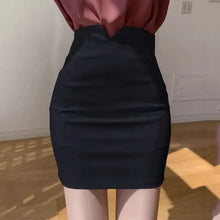 Load image into Gallery viewer, Women's Skirt Tight Female Skirts High Waist Wrap Coquette Sexy Modest Stylish Clothing Trend 2025 Summer Casual Luxury Elegant
