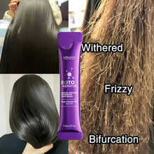 Load image into Gallery viewer, Keratin Hair Mask Magical 5 Second Repair Damage Frizzy Soft Smooth Shiny Hair Deep Moisturize Hair Treat Repair Hair Care Mask
