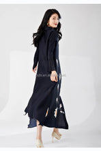 Load image into Gallery viewer, Elegant Pleated Loose Maxi Dress
