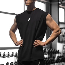 Load image into Gallery viewer, Summer Fitness Sports Tank Top Men's Breathable Loose Fit Training Sleeveless T-shirt Quick Drying vest male Fitness Clothing
