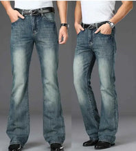 Load image into Gallery viewer, Flared Jeans Loose Men Jeans
