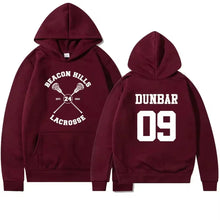 Load image into Gallery viewer, Teen Wolf Hoodie Beacon Hills Stilinski 24 Lahey McCall Pullover Tv Show Hooded Sweatshirt Hooded Hip Hop Hoodies Streetwear Top
