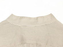 Load image into Gallery viewer, Women Trendy Sexy Striped Shirts Summer Female Chic Rope Buttons Sheer Shirts Lady High Street Elegant Long Sleeve Blouse Tops
