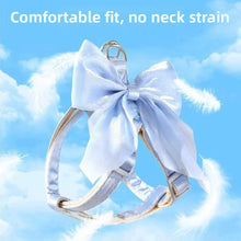Load image into Gallery viewer, Pet Accessories Adjustable Pet Harness Cute Bow Breathable Dog Chest Strap Escape-Proof Comfort Cat Leash for Dogs Puppy Rabbit
