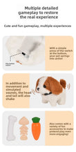 Load image into Gallery viewer, New Children's Simulation of Electric Plush Animal Toys, Play House Gifts for Boys and Girls with Sound Pet Toy Sets with Cages！
