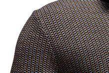 Load image into Gallery viewer, Striped Mock Neck Knit Sweater
