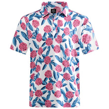 Load image into Gallery viewer, Hawaiian Print Streetwear Polo Shirt
