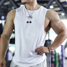 Load image into Gallery viewer, Summer Men's Tank Top Fitness Training Clothing Quick-drying Loose Bodybuilding Sleeveless Shirt Men Fashion Basketball Vest

