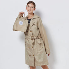 Load image into Gallery viewer, Fashion Women Thin Raincoat Poncho Ladies Waterproof Long Slim Raincoats Adults Outdoor Hiking  Windproof Rain Coat With Belt

