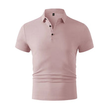 Load image into Gallery viewer, 2026 New Men's Casual and Fashionable Simple Collared Short Sleeved Polo Shirt Summer Comfortable Breathable and Versatile Top
