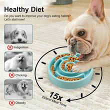 Load image into Gallery viewer, Pet Slow Food Bowl - Non slip and Durable - Suitable for pets of all sizes
