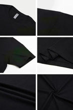 Load image into Gallery viewer, Men's T-shirt, Life is like a play, Dual-sided Pattern Men's Loose-Fitting T-shirt for Attitude in Life men clothing t shirts
