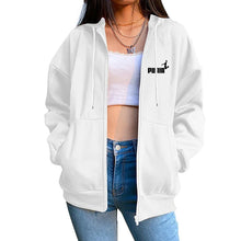 Load image into Gallery viewer, New in Women Tracksuit Trend Printing Hooded Sweatshirts Pants 2Pcs Set Casual Zipper Overcoat Suit Daily Clothing Autumn Winter
