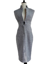 Load image into Gallery viewer, Elegant Sleeveless V-Neck Midi Dress
