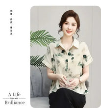 Load image into Gallery viewer, Printed Summer Casual Shirt Women
