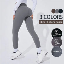 Load image into Gallery viewer, High Waist Yoga Warm Leggins Sports Tights Thermal Woman Running Pants Sexy Butt Lifting Leggings Push Up Panties Gym Fitness
