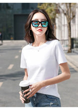 Load image into Gallery viewer, MRMT 2026 Brand New Women's Casual T-shirt White Pure Cotton Quality Short Sleeve Loose Women Fashion Tops Women T shirts Tees
