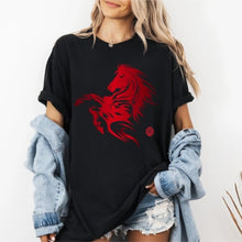 Load image into Gallery viewer, Chinese New Year Horse Shirt Zodiac Horse T-Shirt Lunar Festival Tee Year of The Horse TShirt 2026 Happy New Year Men Women Tops
