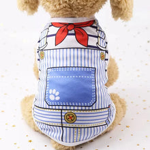 Load image into Gallery viewer, Pet Dog Clothes Cartoon Clothing Puppy Dogs Soft Vests Summer Shirt Casual T-Shirt for Small Pet Supplies
