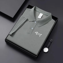 Load image into Gallery viewer, Golf Men's Polo Shirt Casual Solid Color Short Sleeved T-Shirt Men's and Women's High-Quality Summer Dress
